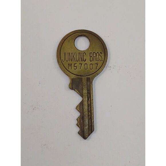 Vintage Key American JUNKUNC BROS M57007 Do Not Duplicate Padlocks File Cabinet - Picture 1 of 9